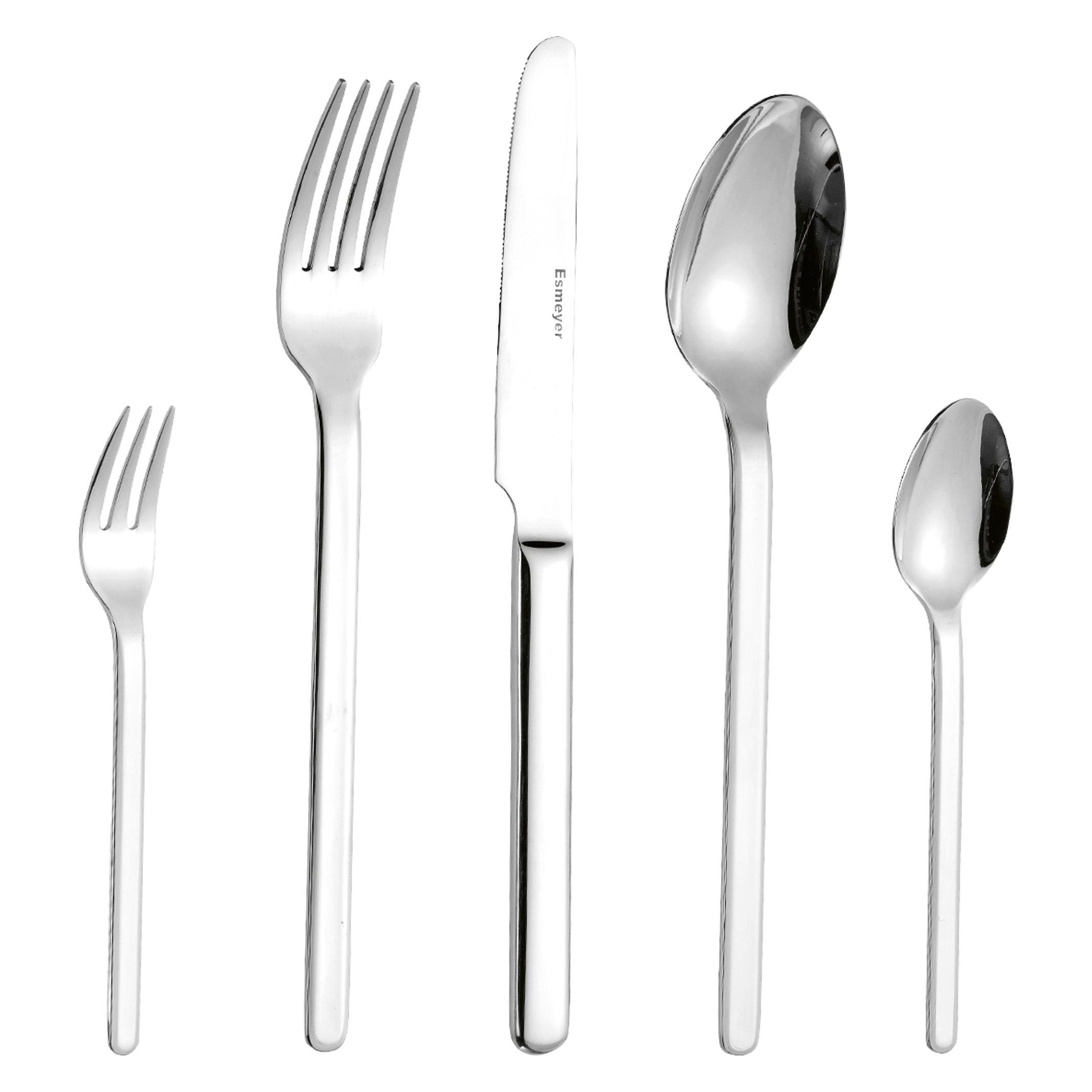 Esmeyer Besteckgarnitur Bettina Edelstahl silber 180teilig (Besteck Set) (250-142)