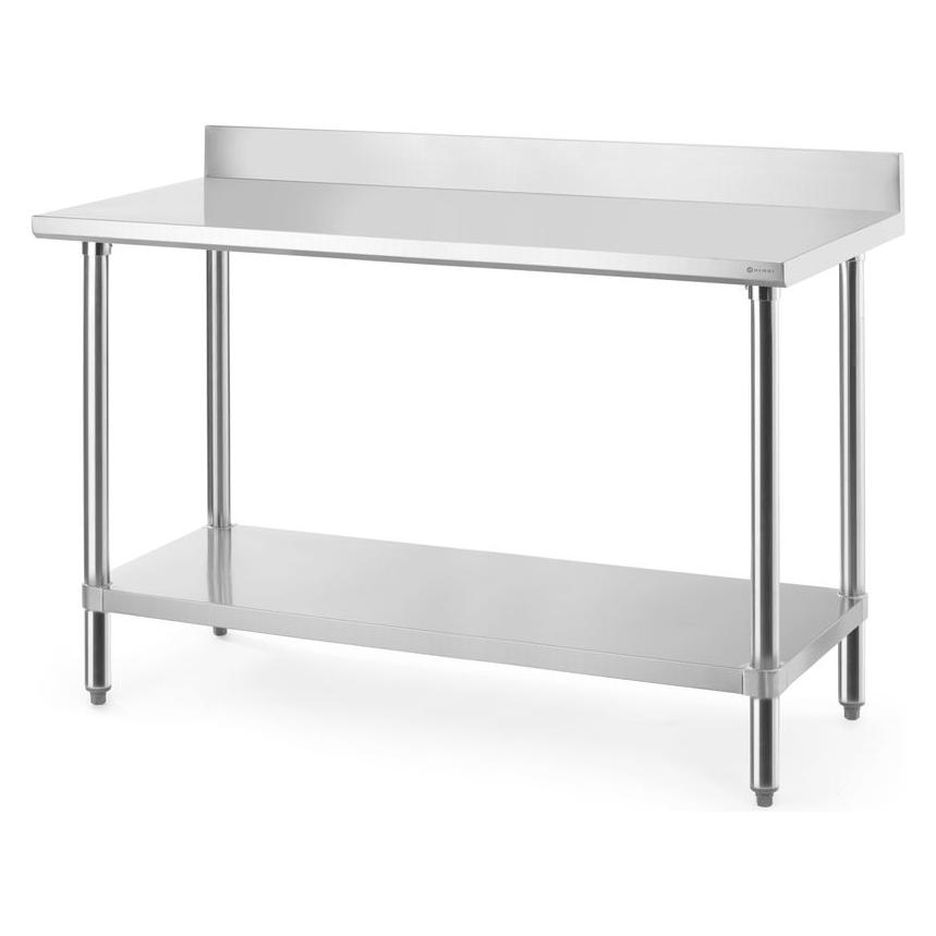 Hendi Arbeitstisch mit Aufsatz,, Budget Line, 1400x600x(H)950mm (140 cm, 60 cm) (62260800)