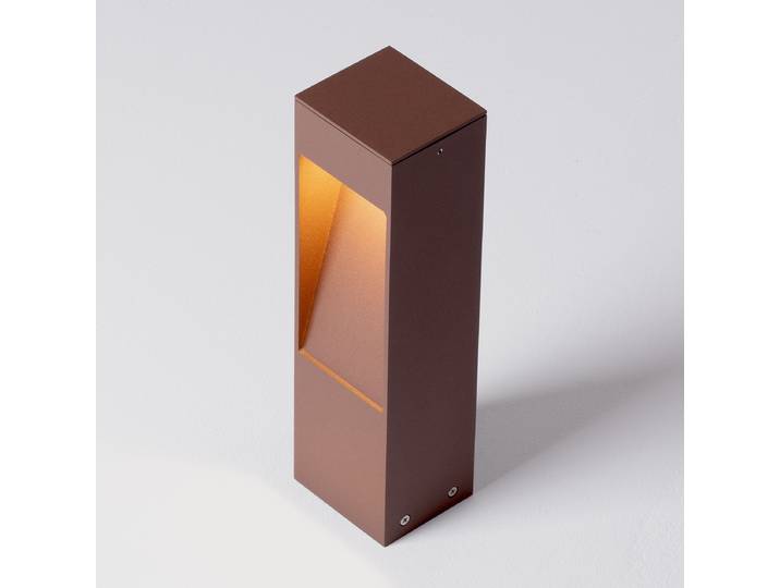 Borne LED 30cm Marron/Marron