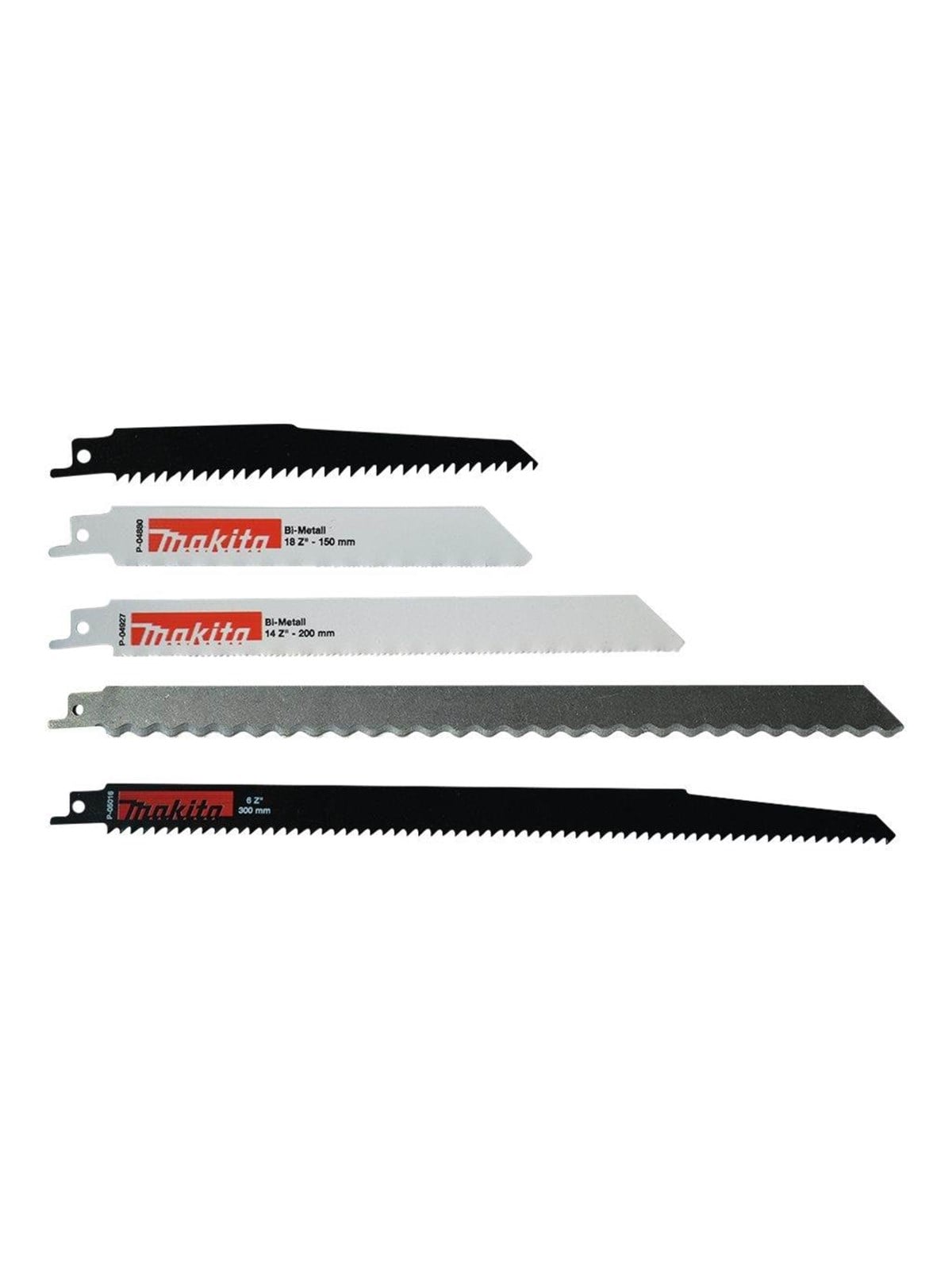 Makita saber saw blade set