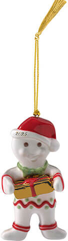 Villeroy & Boch Christmas Classics Gingerbread Man Ornament 2025