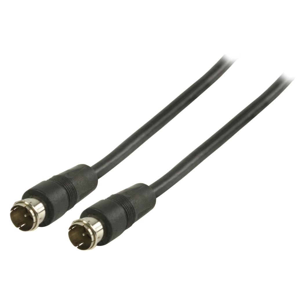 Valueline Anténní kabel F-Quick zástrčka - F-Quick zástrčka černá / Anténní kabel / 10 m (VLSP41300B100)