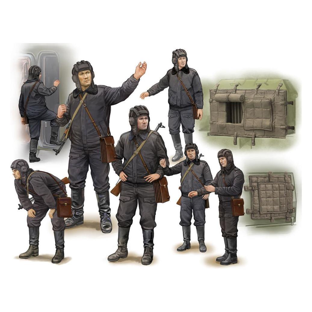 Trumpeter Soviet Soldier-Scud B Crew (00434)