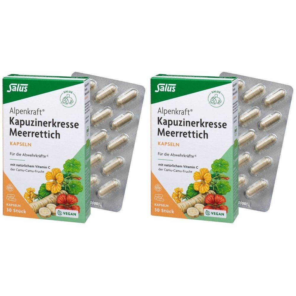 Kapuzinerkres Meerret Alpe Bio 2x 2x30 St Kapseln