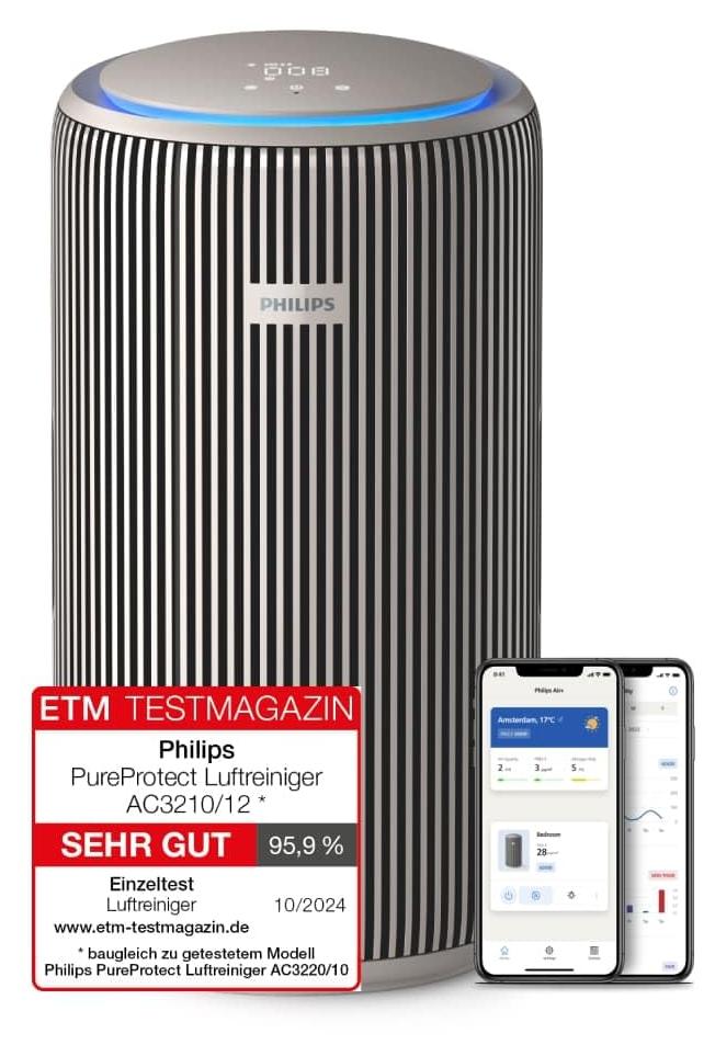 Philips 3200 series PureProtect, 47,5 dB, 500 m³/h