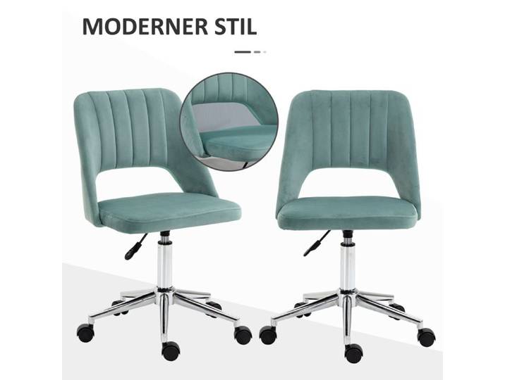 Feuille épaissie Chaise de bureau chaise de bureau à domicile réglable en hauteur sans accoudoirs chaise de bureau pivotante avec