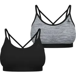ODLO Damen BH SEAMLESS LOW, Größe L in Silber Silber