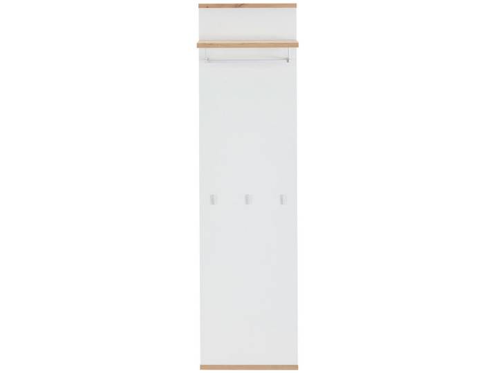 Xora Garderobenpaneel, Weiß, Eiche Artisan, Metall, 45x169x28 cm, Aufhängemöglichkeit, Garderobe, Garderoben-Sets & Garderoben-Serien, Garderoben-Serien