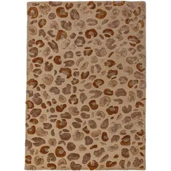 TEPPICH Kurzflor SABLE in Natur, mit Tier-Motiv, 200 x 300 cm