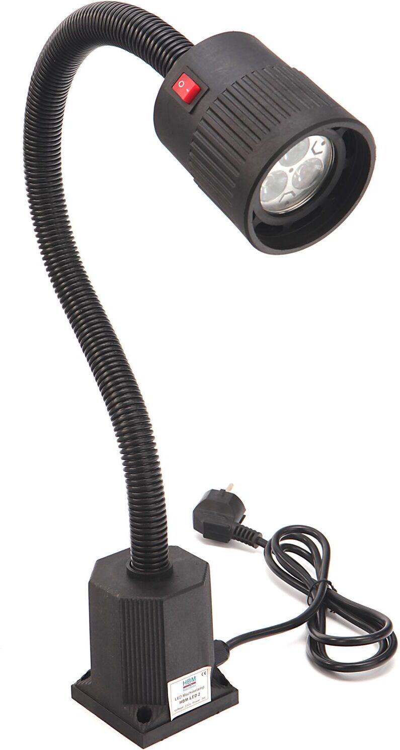Lampe de machine à LED HBM à cou flexible