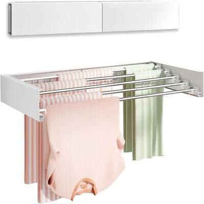 No Clothes Drying Rack Wall Mounted