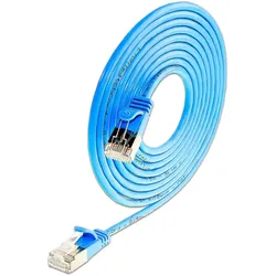 4x Lightwin Netzwerkkabel (F/FTP, CAT6, 0.15 m), Netzwerkkabel