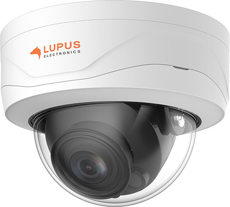 Lupus Electronics LE224 PoE, IP-Sicherheitskamera, Innen & Außen, Kabelgebunden, Decke/Wand, Weiß, Dome