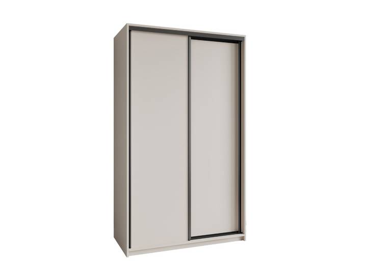 SCHWEBETÜRENSCHRANK NISSE 120/205/60 cm 2-türig Kaschmir