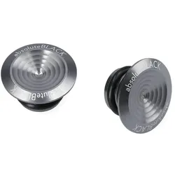 ABSOLUTE BLACK MTB Lenkerstopfen Aluminium | gunmetal