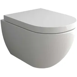 Alpenberger Spülrandloses Dusch-WC / 2IN1 WC&BIDET - Toilette mit Absenkautomatik Nanobeschichtung