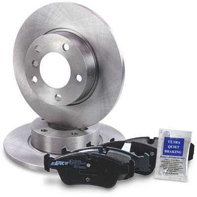 Bestprice Bremsscheiben + Beläge + Montageset Vorne VOLL [Hersteller-Nr. 10600191] für BMW