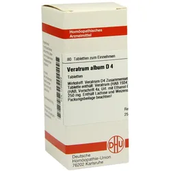 Veratrum Album D 4 Tabletten 80 St