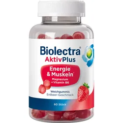 Biolectra Aktivplus Energie & Muskeln Gummis Erdb. 60 ST