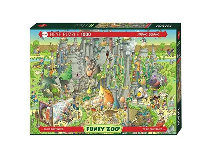 Jurassic Habitat Puzzle: 1000 Teile