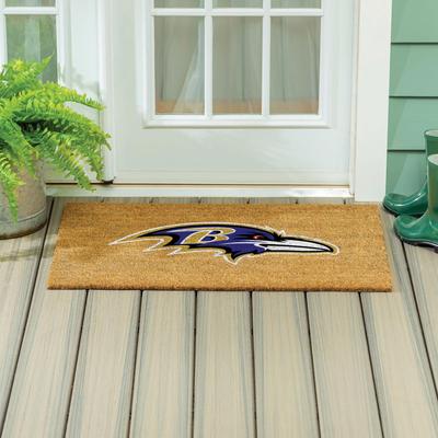 Evergreen Baltimore Ravens Full Color Indoor/Outdoor Coir Mat