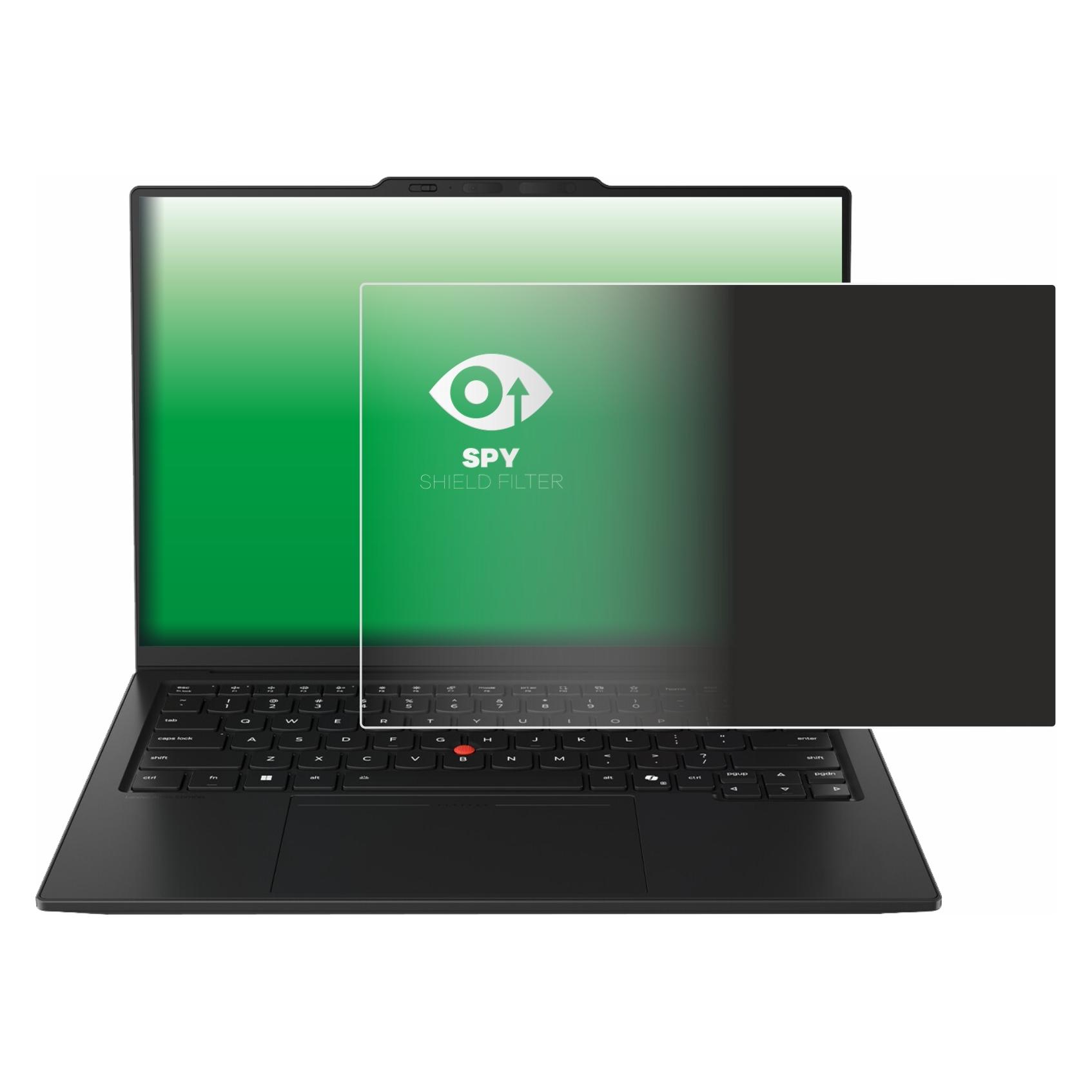 upscreen Blickschutzfilter für Lenovo ThinkPad X1 Carbon Gen 14 14" Anti-Spy Privacy Filter Blaulicht-Schutz (14", 16:10) (3663960)