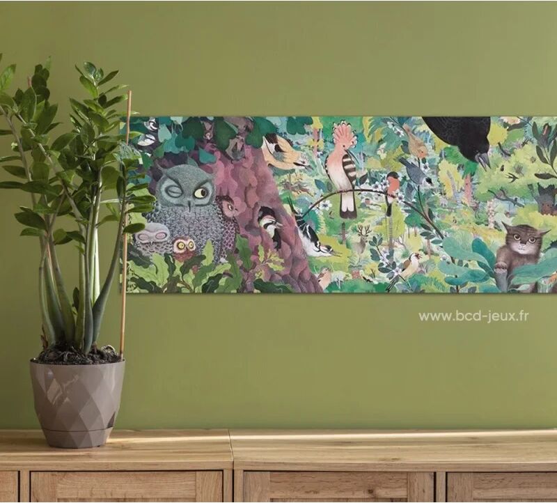 Puzzle Gallery 1000 pcs Owls and birds - Djeco