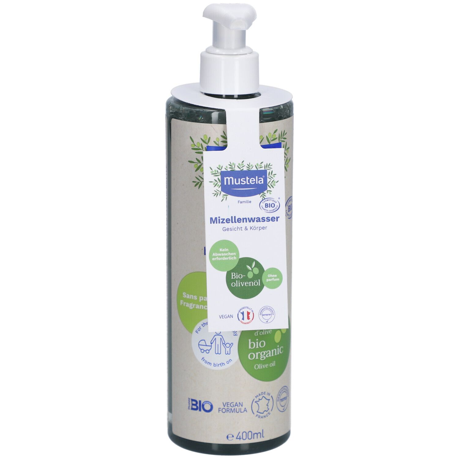 Mustela Baby Micellair Water Bio 400 ml Gesichtswasser