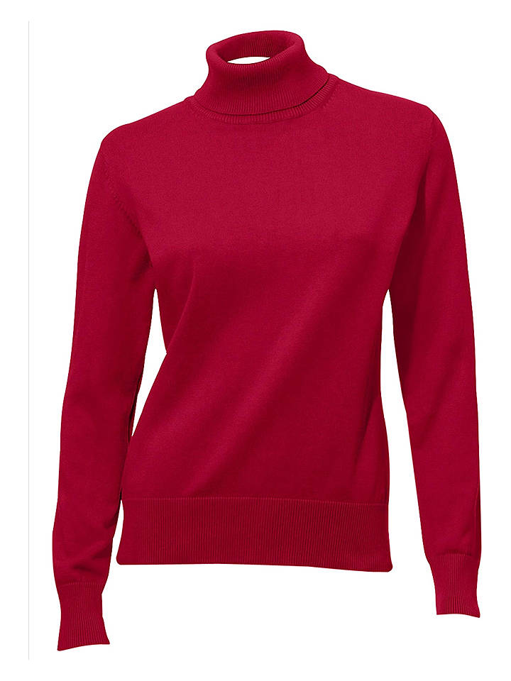 Heine Rollkragenpullover in Rot - 44