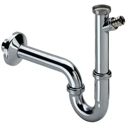 Viega, Siphon, Plus Geruchsverschluss DN 32 mit Geräteanschluss, verchromt - Modell: 5611.6 (Flaschensiphon)