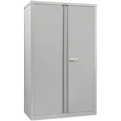 Phoenix Safe Stahlschrank mit 2 Türen, Stahl, mit Elektronik-Schloss, 3 verstellbare Einlegeböden, flach verpackt für einfache Montage, 405 l