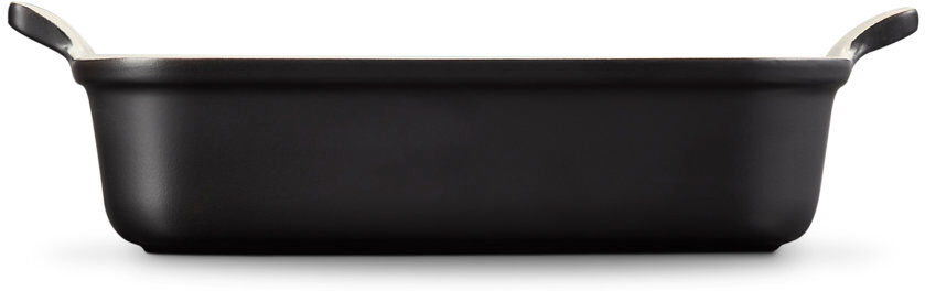 Le Creuset Stoneware Heritage Rectangular Dish Satin Black 26cm/2.4L