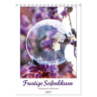 Frostige Seifenblasen (Tischkalender 2027 DIN A5 hoch), CALVENDO Monatskalender