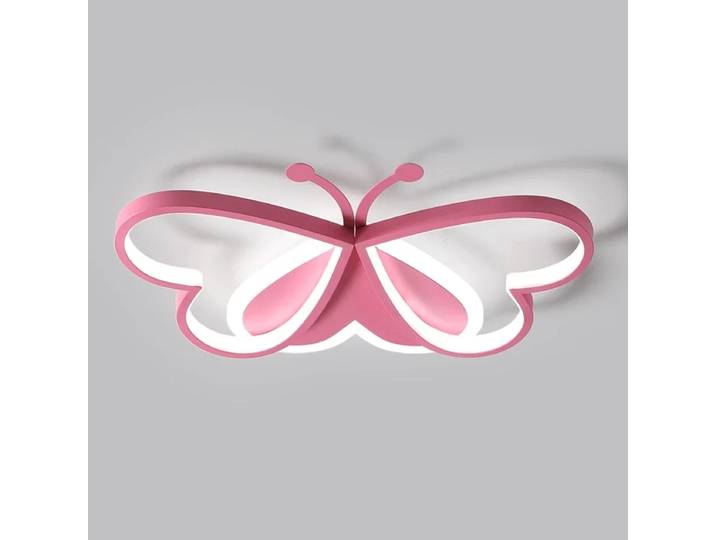 2025 créatif papillon plafonniers moderne salon filles chambre luminaire étude pépinière enfants lampe à LED