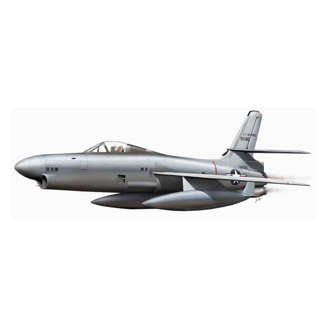 Planet Models XF-91 III Thunderceptor Radar Version (129-PLT143)