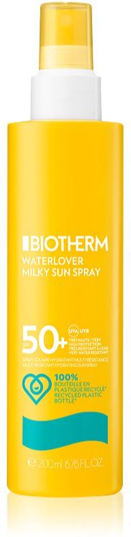 Biotherm Waterlover Milky Sun Spray SPF 50+ crème solaire SPF 50+ 200 ml