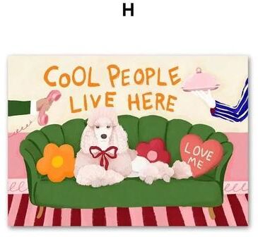 Uplift Essentials Colorful Life Abstract Series High Definition Surrealist Canvas Art style H 16 X 24 In