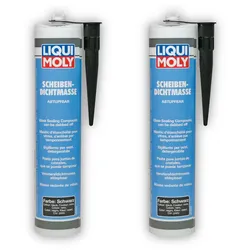 2x Dichtmasse LIQUI MOLY 6196 Scheibe Abdichtung abtupfbar 310 ml Kartusche