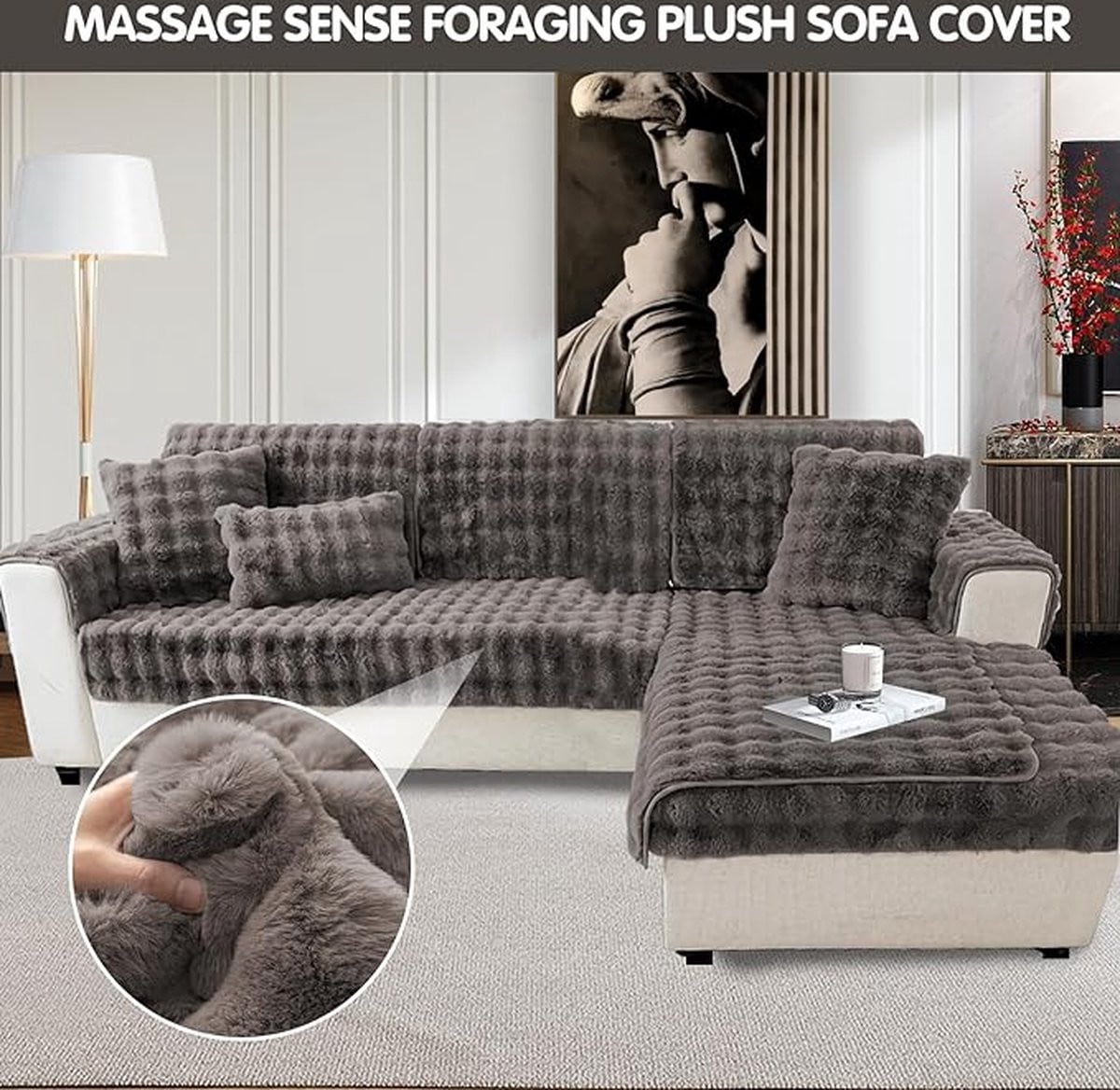 Waterdichte bankhoes voor sofa en loveseat, beschermhoes 70 x 180 cm