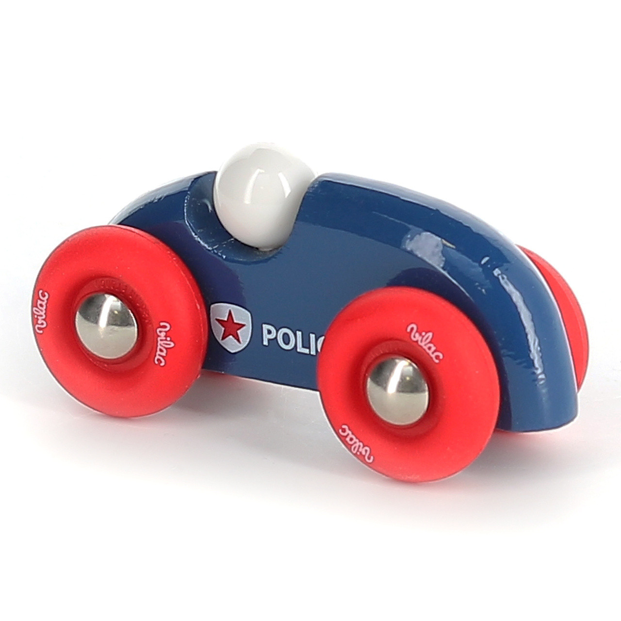 Vilac houten auto mini rally politie