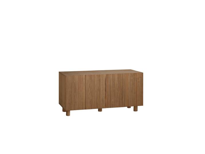 Buffet en bois de sapin et pin en ton vieilli 152x42cm