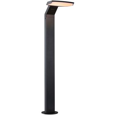 LED Gartenleuchte PAULMANN "Zenera 230V Pollerleuchte", grau (anthrazit), B:15cm H:67cm T:22,5cm, Leuchten, LED Gartenleuchte, insektenfreundlich