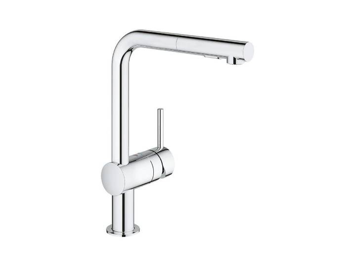 Küchenarmatur GROHE Minta , silber (silberfarben), Armaturen, Küchenarmatur