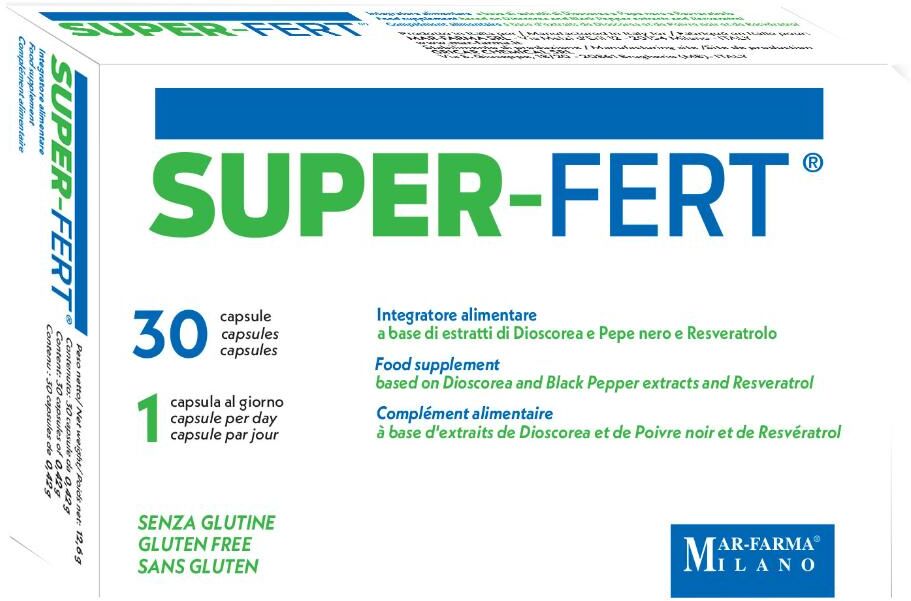 MAR-FARMA Srl SUPER FERT 30CPS