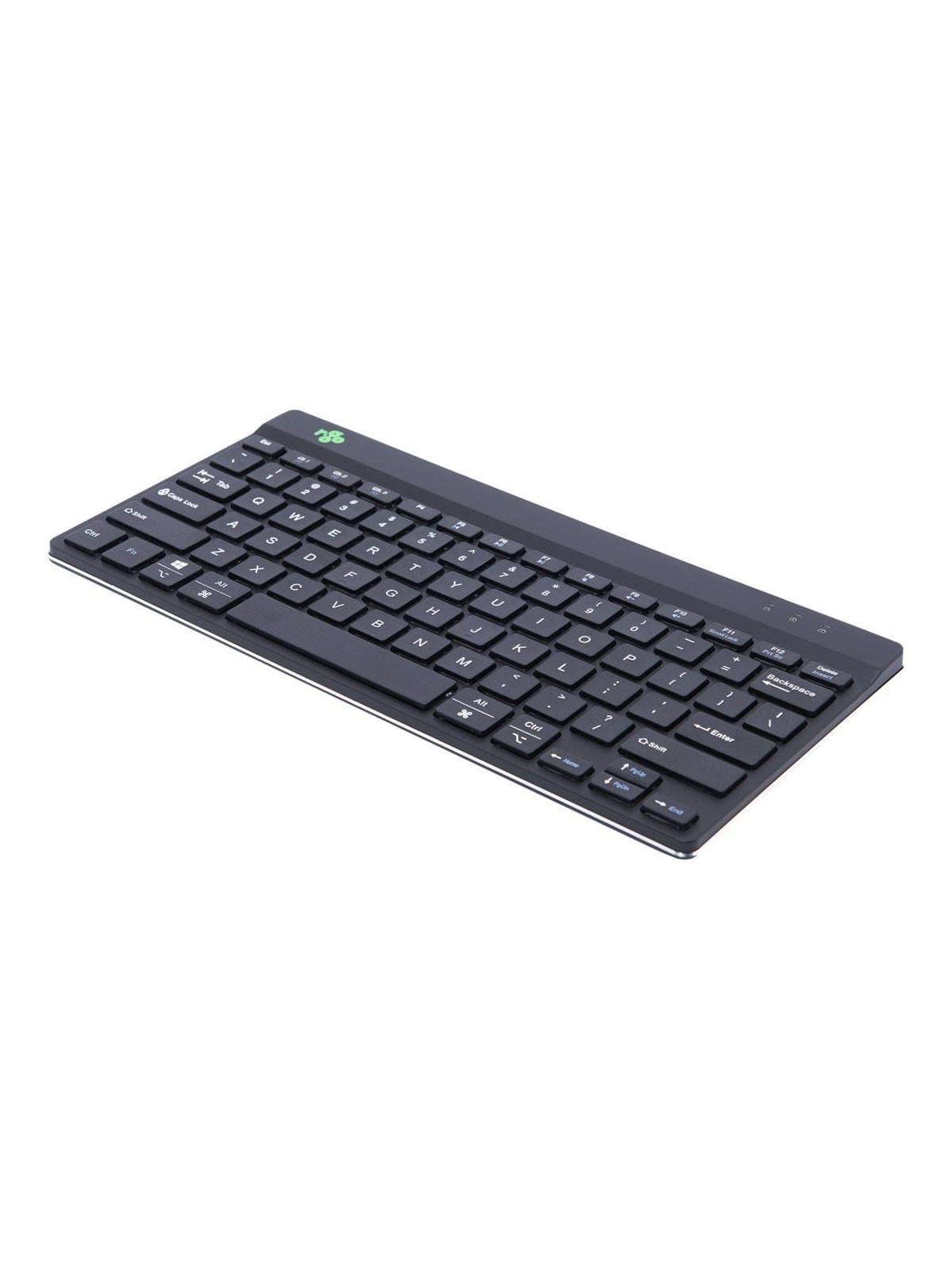 R-Go Tools R-Go Compact Break - keyboard - multi device - QWERTZ - US English - black - Tastatur - Englisch (US) - Schwarz