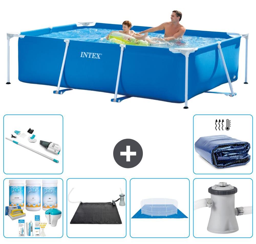 Rechteckiger Frame Pool - 260x160x65 cm - 7-teilig S20033