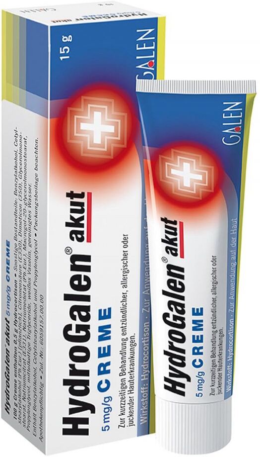 Hydrogalen akut 5 mg/g Creme 15g