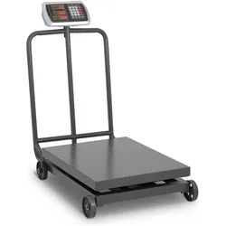 Steinberg, Feinwaage, Plattformwaage Industriewaage rollbare Paketwaage Digitalwaage 2 - 600 kg Waage