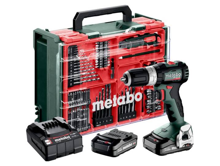 Metabo SB 18 L BL Set 613157710 Visseuse à choc sans fil 65 Nm 18 V Nombre de batteries fournies 2 2 Ah LiHD sans balais\, incl