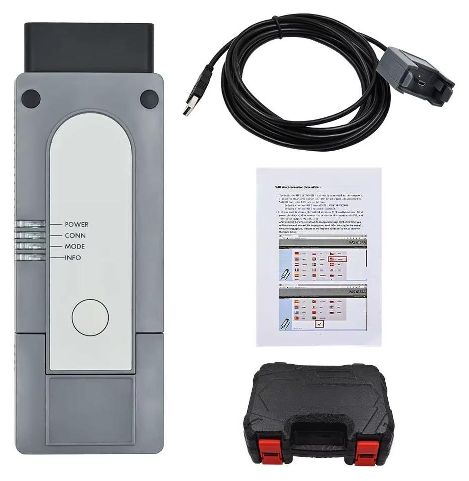 Autodiagnosegerät - Best 6154A - Kunststoffausführung - WLAN und USB - CAN FD und DoIP - Ferndiagnose - Online-Programmierung - Software V25.2.1